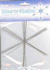 Snowflake Frames Medium 6-inch - Pkg. of 5